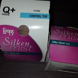 2 Silken Mist stockings